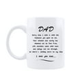 thumbnail image 2 of Funnil Father's Day Gifts Ceramic Coffee Tea Drinks Cup for Dad, Birthday Presents White, 2 of 4