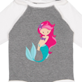 thumbnail image 4 of Inktastic Mermaid Girls Long Sleeve Baby Bodysuit, 4 of 5