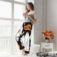 thumbnail image 3 of Fotbe Halloween Ghosts And Pumpkins Women's Pajama Pants,Sleepwear Pants,Pj Bottoms Drawstring And Pockets-Large, 3 of 7