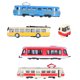 thumbnail image 3 of Juguete De Vehículo Extraíble, Juego De Modelo De Autobús De Aleación Para Juegos De Viaje En Casa Para Niños De Más De 3 Años YLSHRF Un grupo, 3 of 8