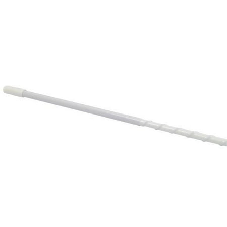 TruckSpec 4' Platinum Series Fiberglass CB Antenna Whip, 1000W White TSPS-4W