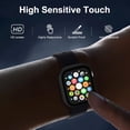thumbnail image 2 of KOMI [2 Pack] KOMI Case for Apple Watch 42mm Series 3, Full Coverage Bumper Cover iWatch Series 2 Series 1 Protective Case with Screen Protector, Black/Black, 2 of 5