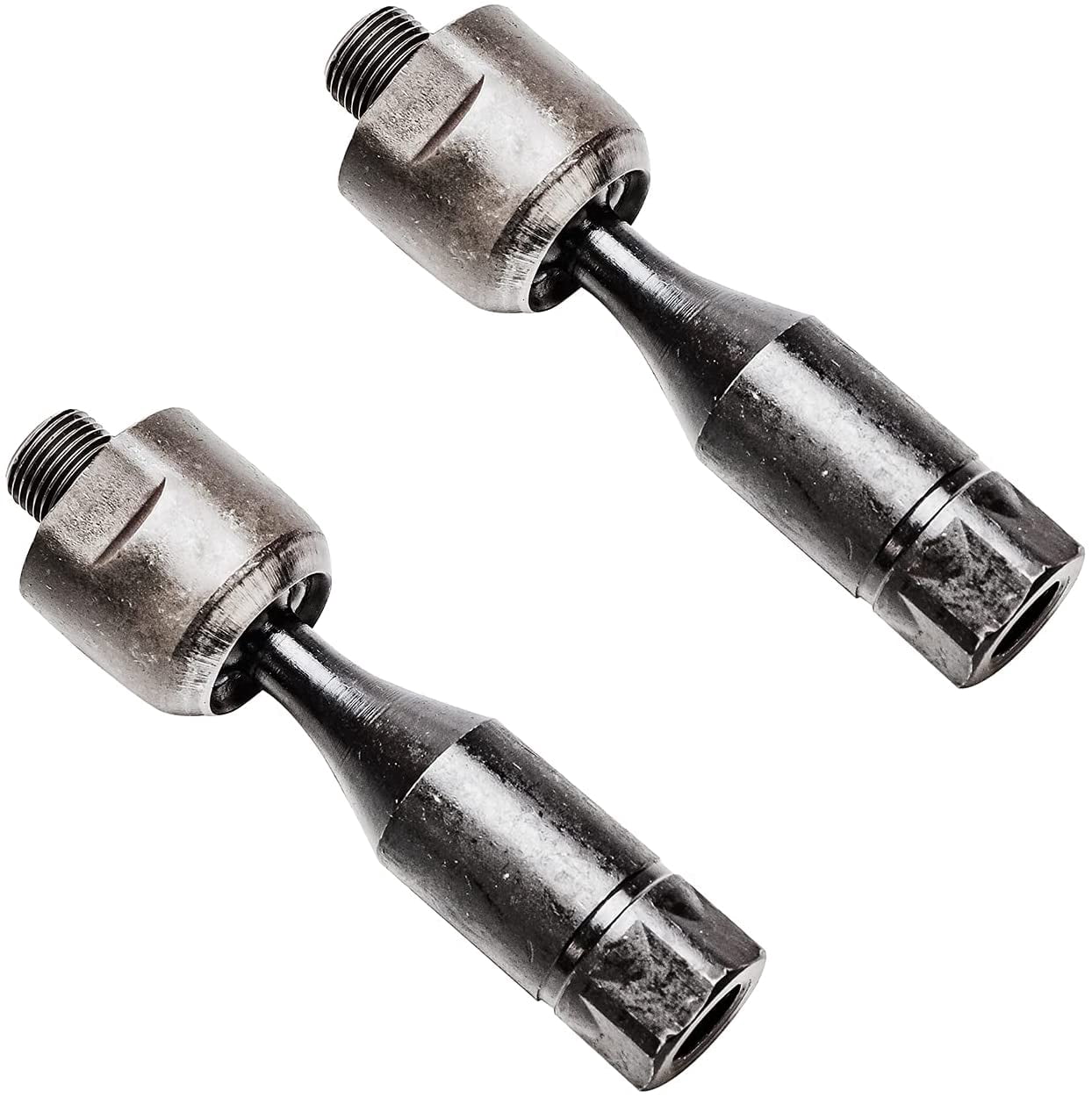 Detroit Axle - 4 Front Tie Rods for 2002-2009 Chevrolet Trailblazer GMC Envoy 2003 2004 2005 2006 2007 2008 Inner & Outer Tie Rod Ends