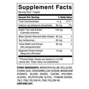 Equate Maximum Strength Menopause Support Black Cohosh Caplets, 28 Count