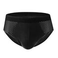 thumbnail image 2 of Posijego Bikini Underwear 3 Pack of Men Low Rise Sports Workout Briefs Breathable Comfort Underpants, 2 of 8