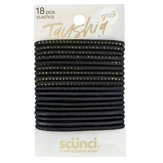 Firstline Sleek Rubber Band Black - 500 PK, 500.0 PACK 