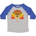 thumbnail image 3 of Inktastic Thanksgiving Pilgrim Turkey Holiday Boys or Girls Toddler T-Shirt, 3 of 5