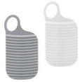 thumbnail image 3 of 2pcs Handheld Hanging Anti-slip Washboards Travel Washboards Clothing Cleaning Tools, 3 of 8