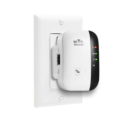 300Mbps Fast Speed WiFi Booster,Extends WiFi Range to Smart Home in Every Corner - WiFi Repeater Compatible with any Wireless Network,Mini Size Wall Plug Design,Easily Set (Best Way To Extend Wifi Range)