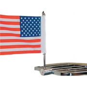 Pro Pad RFM-SQ Sport Rack Square Mount With 6in.x9in. USA Flag