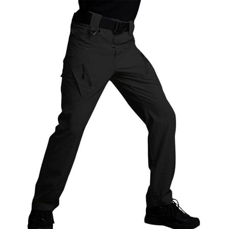 

Younar Quick Dry Pants Lightweight Mens Work Fishing Pants Water Resistant Ripstop Black Pants Lightweight Camping Work Pants Outdoor Hiking Pants classy