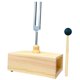 thumbnail image 2 of Diapasón de para meditación, de rendimiento, ideal para spa, y relajación. Instrumento de sonido con caja de resonancia de madera., 2 of 8