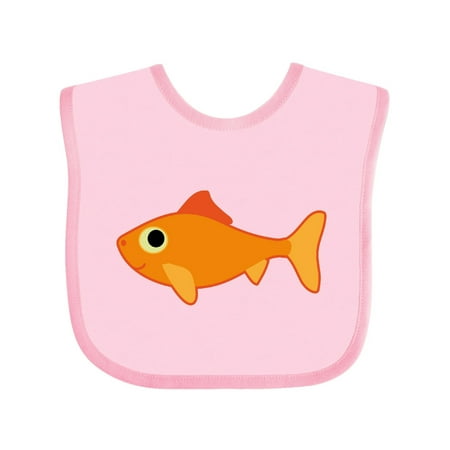 

Inktastic Pet Goldfish Gift Baby Boy or Baby Girl Bib