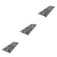thumbnail image 4 of mmirethe Digital Printed 3D Floor Mat Runner Area Carpet Non- for slip Rug Zebra Stripe 3Set, 4 of 6