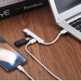 thumbnail image 2 of Hub USB MORNWELL Negro Ultradelgado Convertidor 4 en 1 para PC y Laptop, 2 of 6