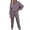 B, variant on Women's Jogger Set 2 Piece Mock Neck Sweatshirt and Drawstring Jogger Pants Long Sleeve Casual Lounge Sweatsuit Outfit Soft Relaxed Fit Fall Winter Travel Loungewear B S