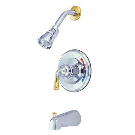 UPC 663370000188 product image for Kingston Brass KB634 Magellan Tub and Shower Faucet with Single-Handle  Polished | upcitemdb.com