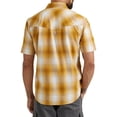 thumbnail image 4 of Wrangler® Men's Premium Short Sleeve Plaid Shirt, Sizes S-2XL, 4 of 5