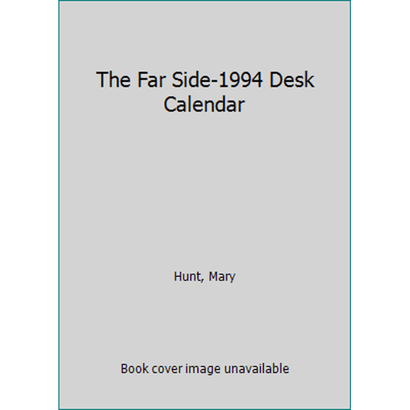 Pre-Owned The Far Side-1994 Desk Calendar (Spiral-bound) 0836273621 9780836273625