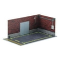 thumbnail image 2 of HILABEE 2Pieces 1:32 Parking Lot Model Car Diecast Garage for Diorama F, 2 of 9
