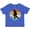 Royal Blue, variant on Inktastic Hockey Player Retro Sunset Boys or Girls Toddler T-Shirt