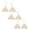 Beige, variant on VBEWZET 3 Pack Women French Lace Bralette, Wireless Thin Triangle Cup Bra Set, Soft Push Up Bras for Small Bust Daily Wear Black XL