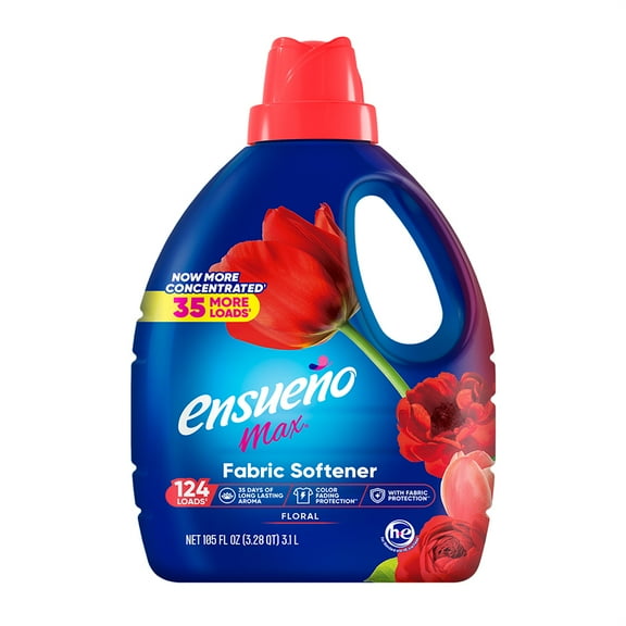 Ensueno Max Liquid Fabric Softener - Floral 105 oz