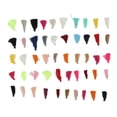 thumbnail image 1 of 50pcs 30mm Tassels Lightweight Portable Mini Polyester Soft Colored Tassel DIY Craft Decoration Tassles Bulk Set, 1 of 8