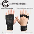 thumbnail image 2 of Guantes de Gimnasio NUDITO Callera Entrenamiento para Crossfit con Muñequera Ajustable Talla Única para Hombre y Mujer DE-CLLRAS-BSC, 2 of 6