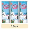 (3 pack) Dubble Bubble Holiday Bank Chewing Gum, Individually Wrapped, 4.66 oz, Gluten Free, Peanut Free