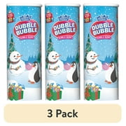 (3 pack) Dubble Bubble Holiday Bank Chewing Gum, Individually Wrapped, 4.66 oz, Gluten Free, Peanut Free