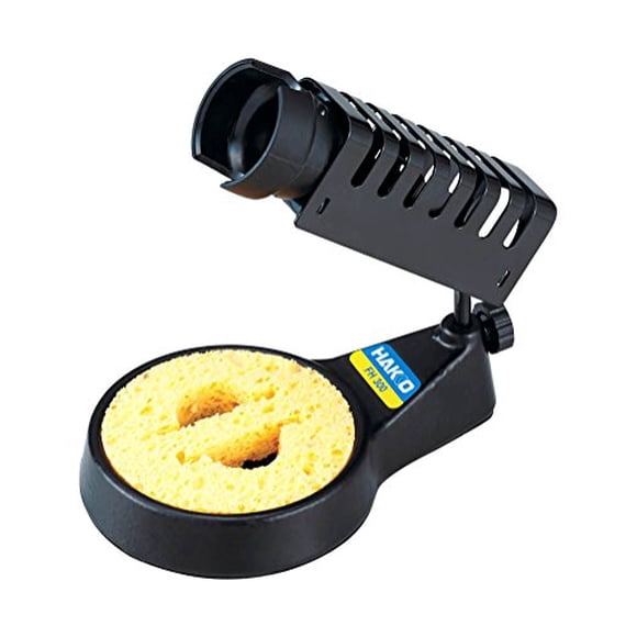 Hakko FH300-01/P New Design Features a Weighted Stable Base That Can Accommodate The Standard Cleaning Sponge