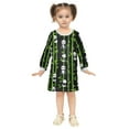thumbnail image 5 of Cute Pandas Girls'long-sleeved dress Thickened A-dress Warm Dress Basic Shirt Party Dresses, 5 of 7