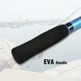 thumbnail image 5 of 4-Piece Carbon Fiber Boat Fishing Rod Spinning Portable Tournament Pole for Fresh & Saltwater, 5 of 7