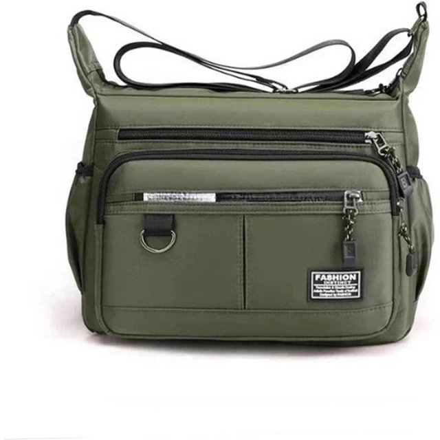 Bolso de hombro para hombre, bolso bandolera de lona, bolso bandolera, mochila de viaje