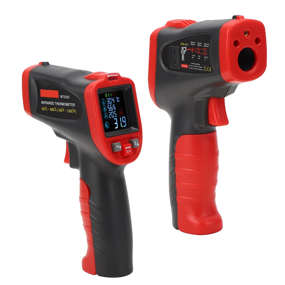 WT323C ‑50 Degrees Celsius ‑650 Degrees Celsius  Industrial Infrared  Handheld Temperature Tester