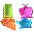 thumbnail image 3 of Solid Iscuit Mould 4-Piece Spring Press Baking Mould, 3 of 7