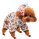 thumbnail image 1 of Abrigo de invierno para perros, chaquetas de franela color arena para perros, mono para perros para clima frío, pijama de invierno cálido con forma de estrella para gatos y perros (XL), 1 of 5