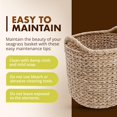 thumbnail image 3 of KOUBOO Handwoven Decorative Storage Basket, X-Large, Twisted Sea Grass, 3 of 7