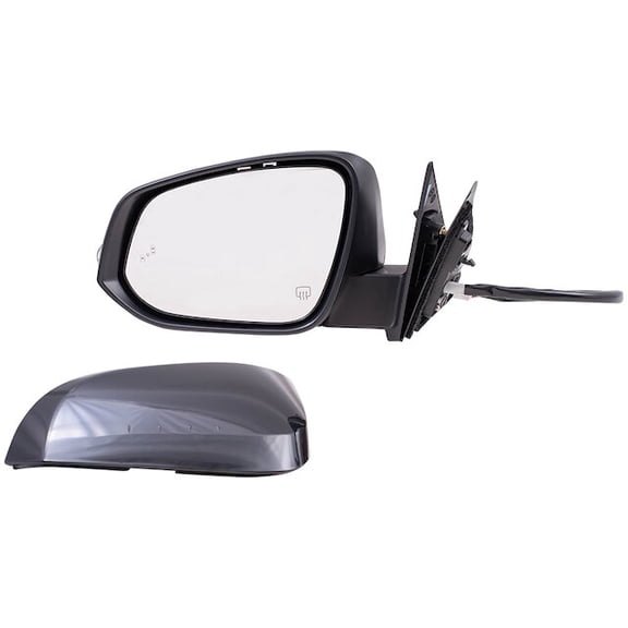 Left Mirror - Compatible with 2017 - 2019 Toyota Highlander Sport Utility 4-Door 3.5L V6 Naturally Aspirated DOHC GAS 2018
