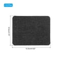 thumbnail image 2 of Uxcell Parches de Planchar de Denim 12 Piezas Parches de Tela para Reparación de Ropa de Jeans Kit de Decoración de Sombras Negro 5 x 3.7, 2 of 5