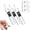 3PC, variant on Professional Electric Nail Polisher 35000rpm, Electric Nail File - 4-Speed Cordless Rechargeable Pedicure Tool, Cordless Nail File Machine for Thick Nails, Buffing, Polishing(1PC)