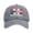 Grey, variant on VLOOCKLW Unisex Vintage Washed Unstructured Baseball Cap , Breathable Cotton Adjustable Hat, Various Patterns for Casual Daily Outfits Embroidered Baseball Cap for Men Women