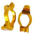 thumbnail image 1 of Bewildely Bujes C de pesos pesados de aleación de aluminio para 1/18 HIMOTO E18XB E18XBL E18DB E18DBL E18MT E18OR E18ORL RC pieza de coche Kits de construcción modelo Dorado, 1 of 6