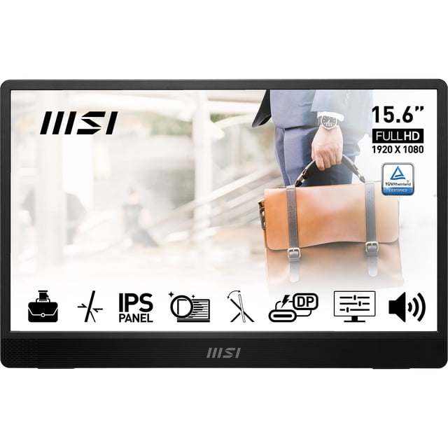 Monitor portátil MSI PRO MP161 E2 15.6" Full HD IPS
