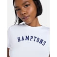 thumbnail image 4 of No Boundaries Graphic Baby Sleep Tee with Short Sleeves, Women's XS-XXL, 4 of 5