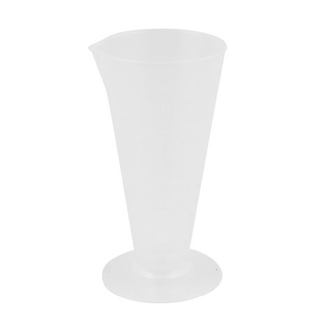 - Lab Experiment Graduated Plastic Water Liquid Testing Beaker Measuring Cup 50ml
