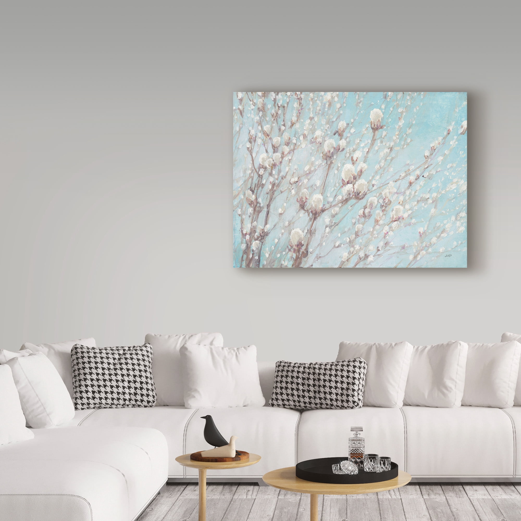 Trademark Fine Art 'Early Spring Floral' Canvas Art by Julia Purinton