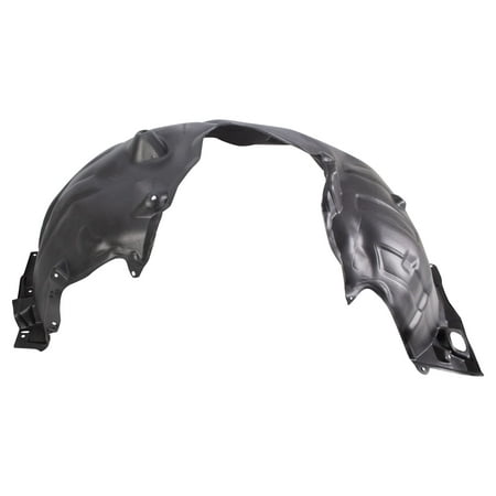 TRQ Front Right Inner Fender Liner Black Passenger Side Fits Select 2018-2019 Toyota Camry TO1249214 TO1249215 TO1249219 TO1249220