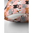 thumbnail image 4 of Ryan; Multi Colored Kitty Cat Print with Pink Background Throw Pillow Cover 45x45cm – Cute & Playful Cat Cushion for Home, 4 of 7